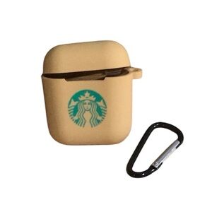 New - Starbucks Airpod Case with Clip